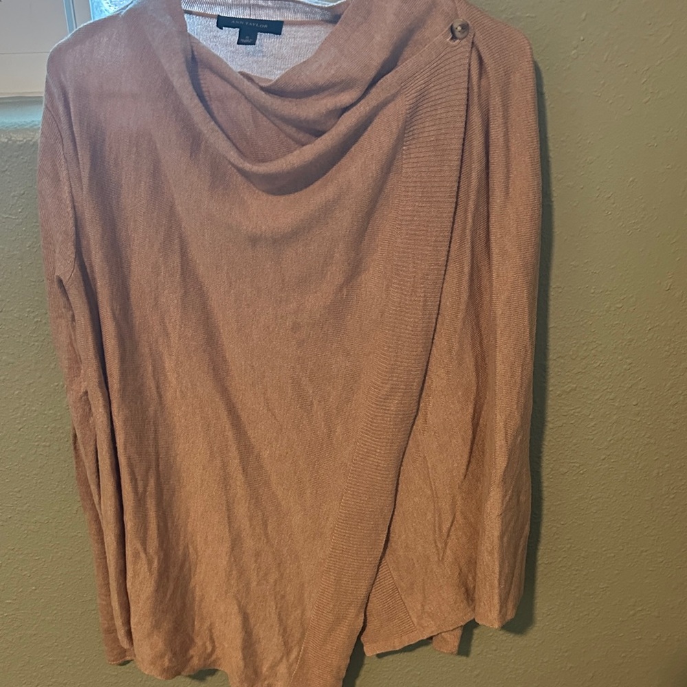 Ann Taylor Women's Camel Cardigan